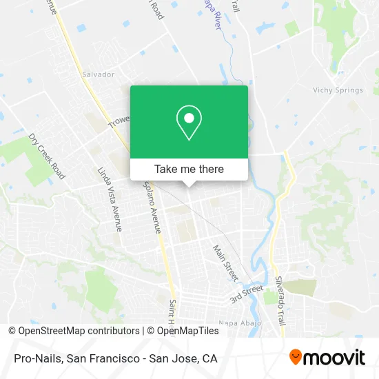 Pro-Nails map