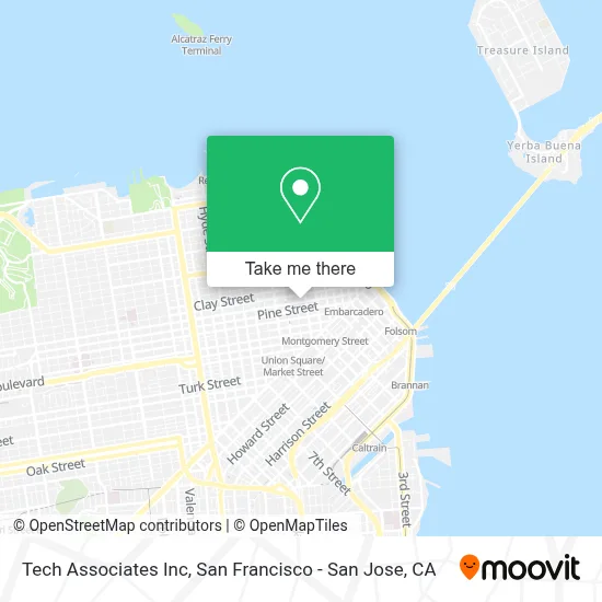 Tech Associates Inc map