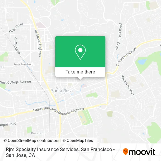 Rjm Specialty Insurance Services map