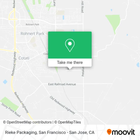 Rieke Packaging map