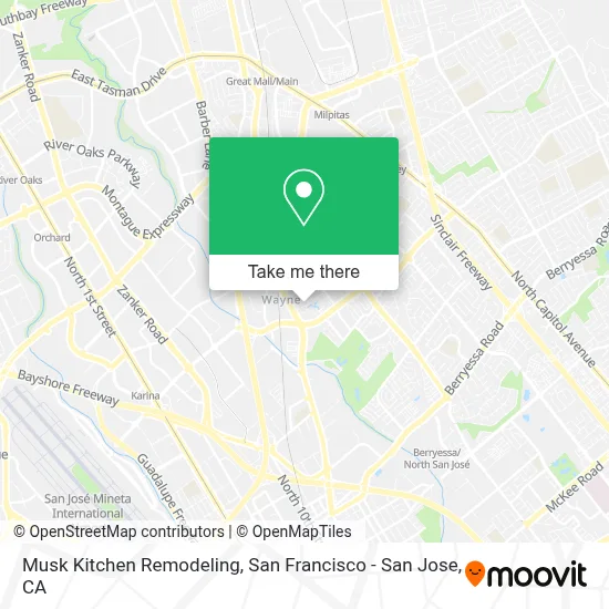 Musk Kitchen Remodeling map