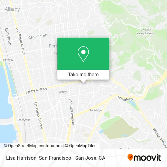 Lisa Harrison map