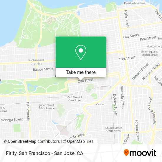 Fitify map