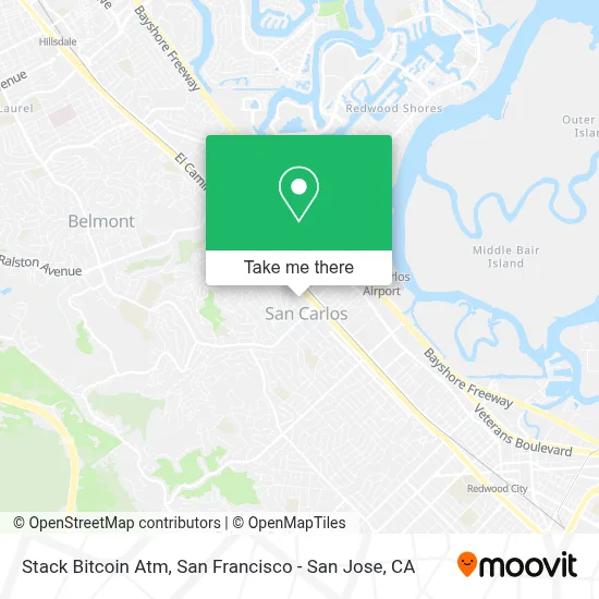 Stack Bitcoin Atm map
