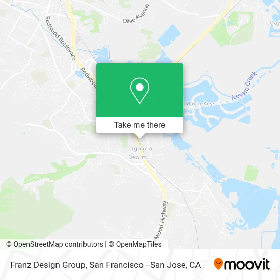 Franz Design Group map