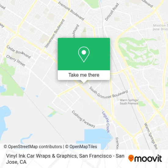 Vinyl Ink Car Wraps & Graphics map