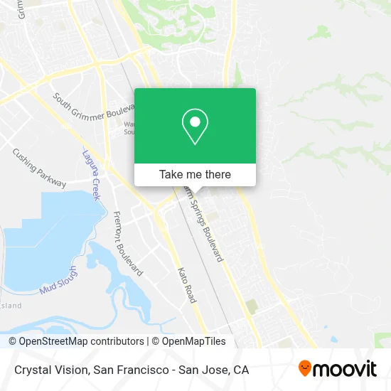 Crystal Vision map