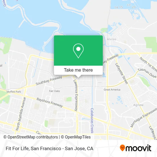 Fit For Life map