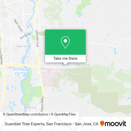 Guardian Tree Experts map