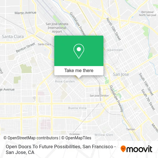Open Doors To Future Possibilities map