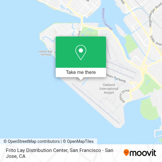 Frito Lay Distribution Center map