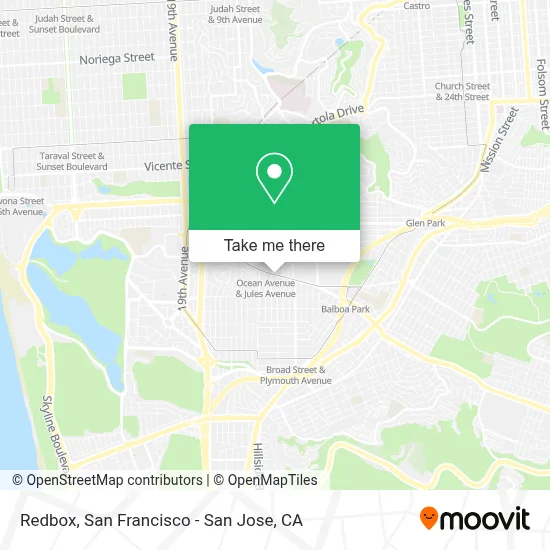 Redbox map