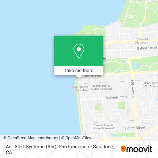 Asr Alert Systems map
