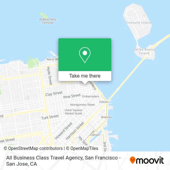 All Business Class Travel Agency map