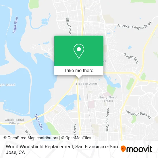 World Windshield Replacement map