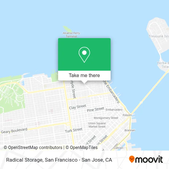 Radical Storage map