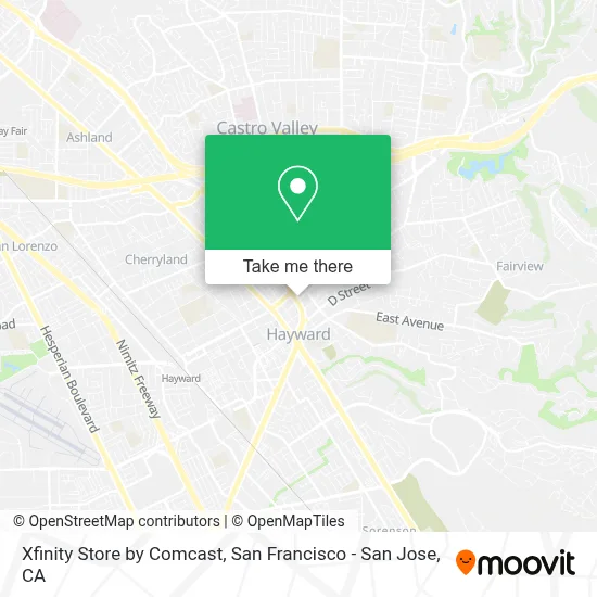 Xfinity Store by Comcast map