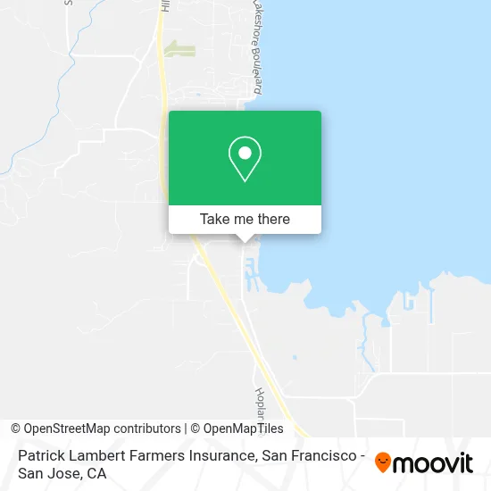 Patrick Lambert Farmers Insurance map
