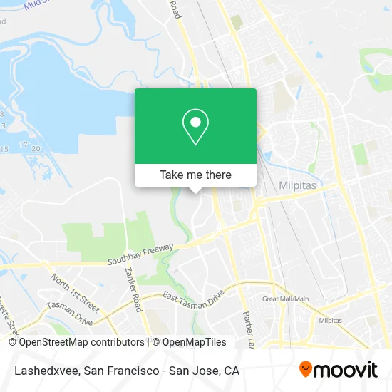Lashedxvee map