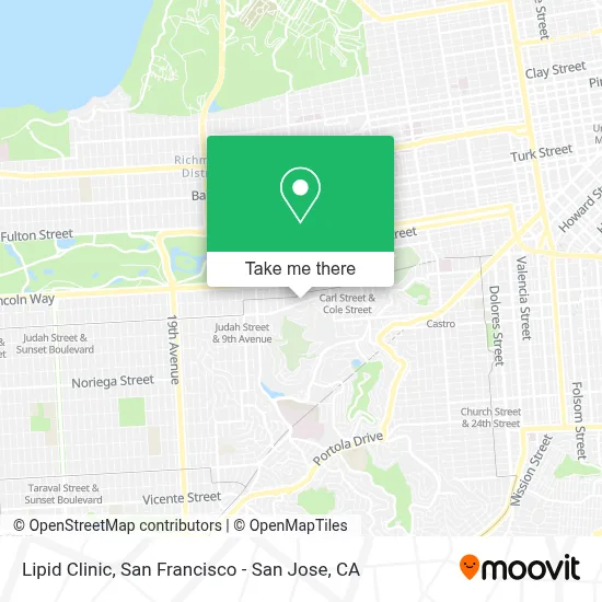 Lipid Clinic map
