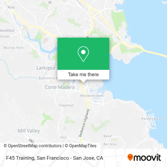 F45 Training map