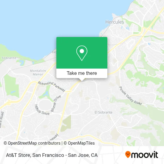 At&T Store map
