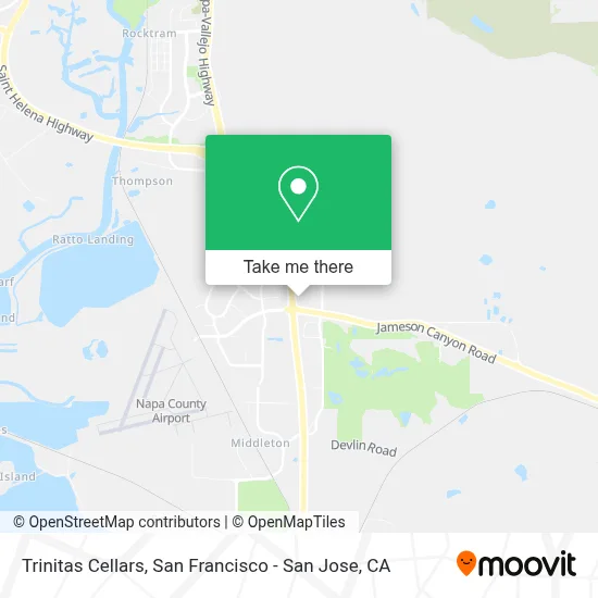Trinitas Cellars map