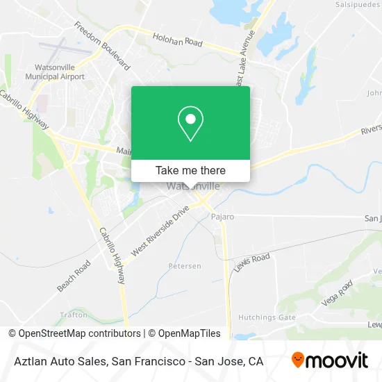 Aztlan Auto Sales map