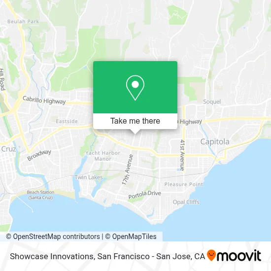 Showcase Innovations map