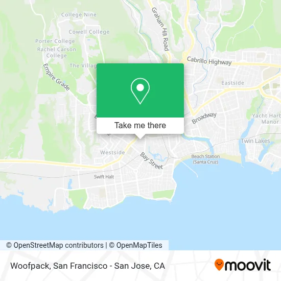 Woofpack map