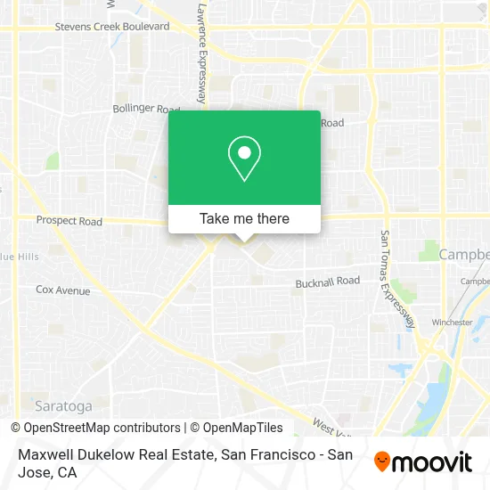 Maxwell Dukelow Real Estate map