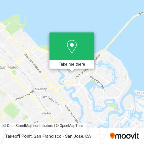 Takeoff Point map