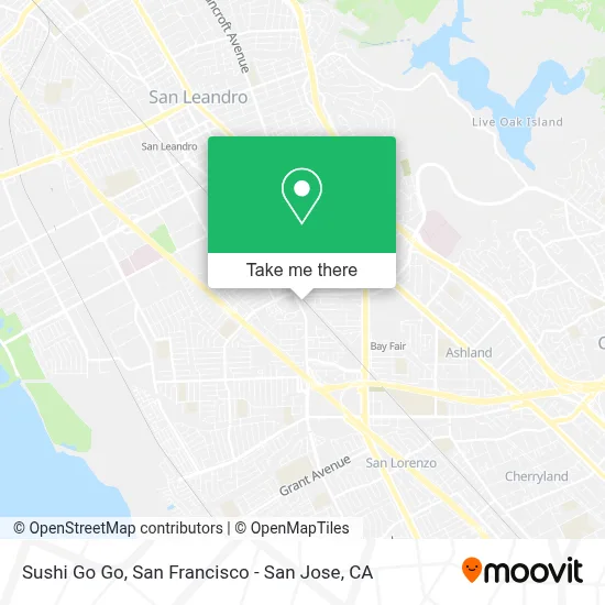 Sushi Go Go map