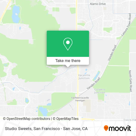 Studio Sweets map