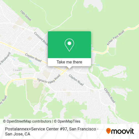Postalannex+Service Center #97 map