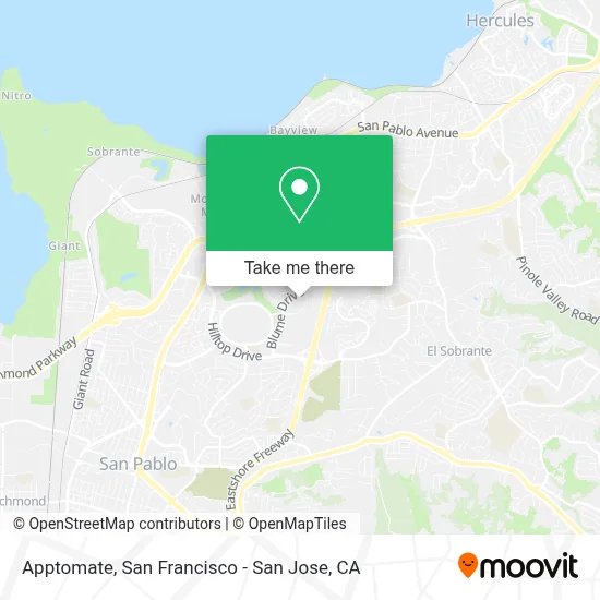 Apptomate map