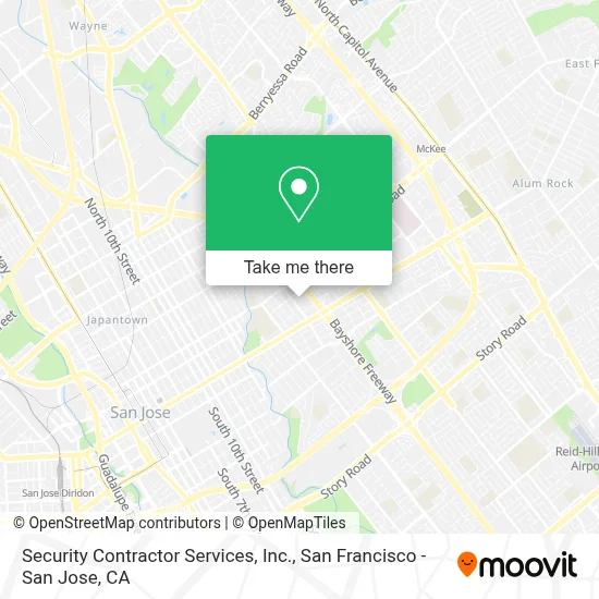 Security Contractor Services, Inc. map
