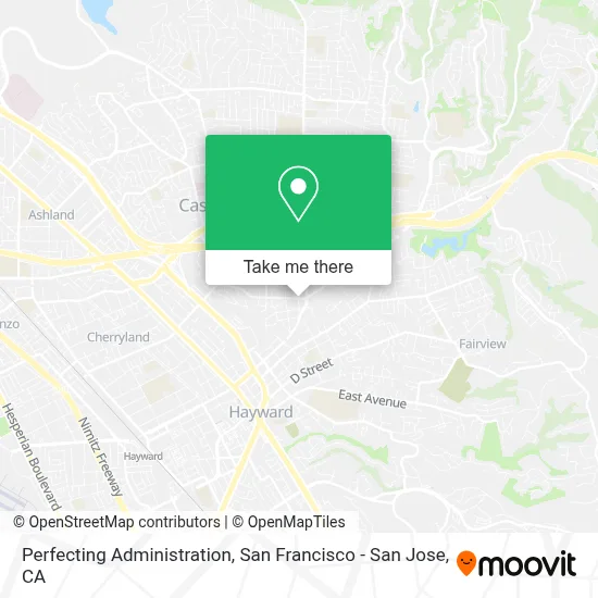 Perfecting Administration map