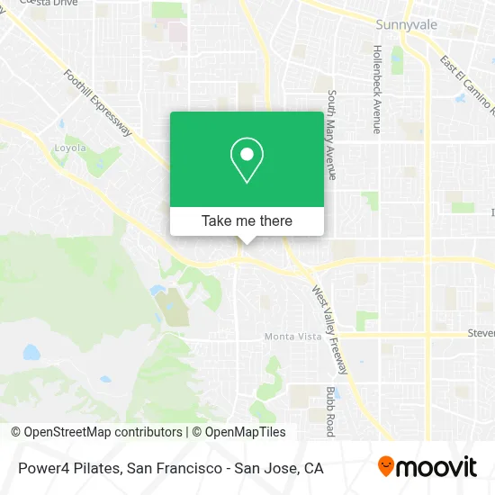 Power4 Pilates map