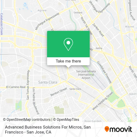 Advanced Business Solutions For Micros map