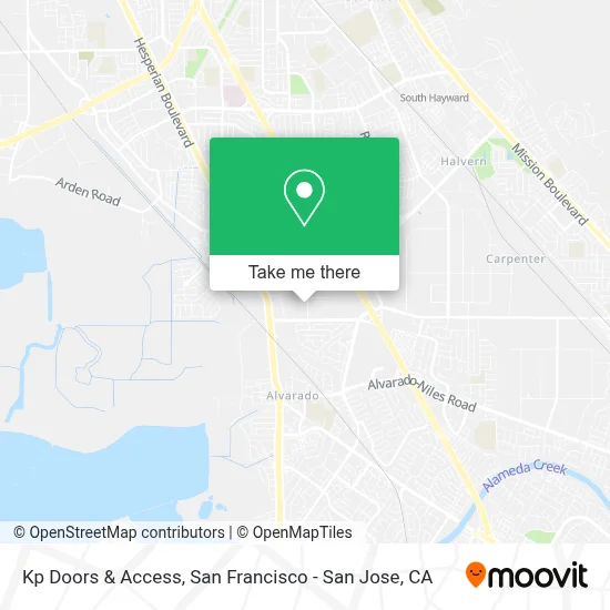 Kp Doors & Access map