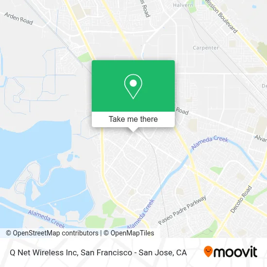 Q Net Wireless Inc map