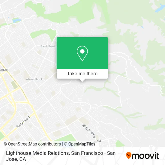 Lighthouse Media Relations map