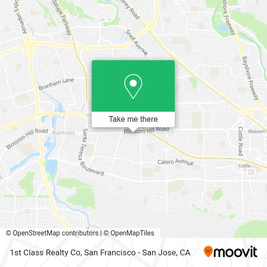 1st Class Realty Co map