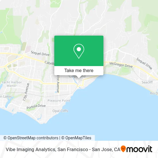 Vibe Imaging Analytics map