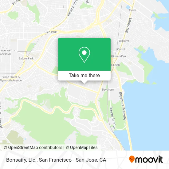 Bonsaify, Llc. map