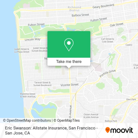 Eric Swanson: Allstate Insurance map