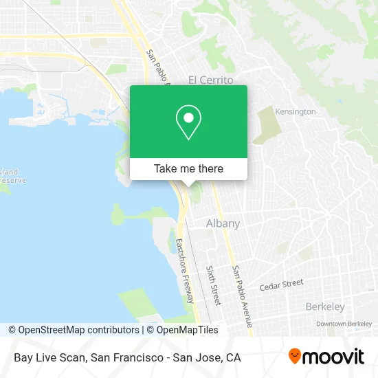 Bay Live Scan map