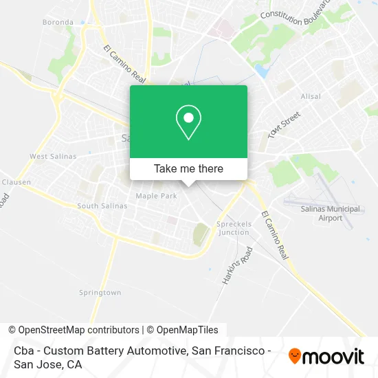 Cba - Custom Battery Automotive map