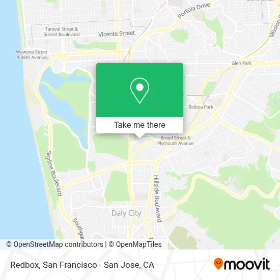 Redbox map